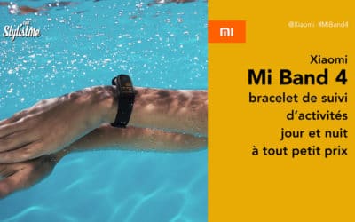 Mi Band 4 avis prix test bracelet connecté suivi activités de Xiaomi