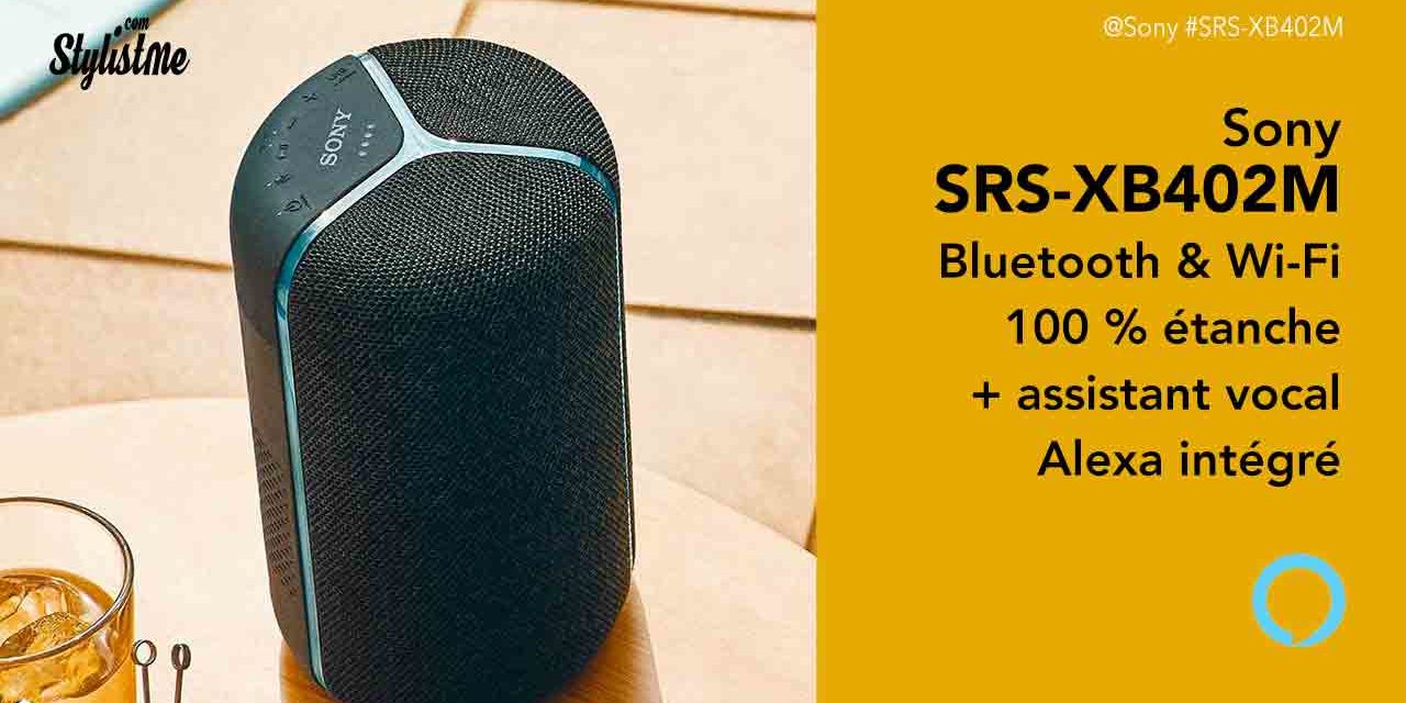 Sony SRS-XB402M enceinte Bluetooth étanche avec Alexa intégrée