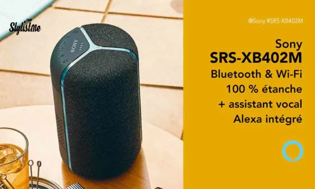 Sony SRS-XB402M enceinte Bluetooth étanche avec Alexa intégrée