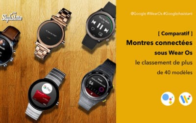 Comparatif montres Wear Os pour smartphones Android ou iOS