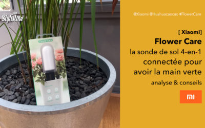 Flower Care test sonde de sol connectée pour vos plantes