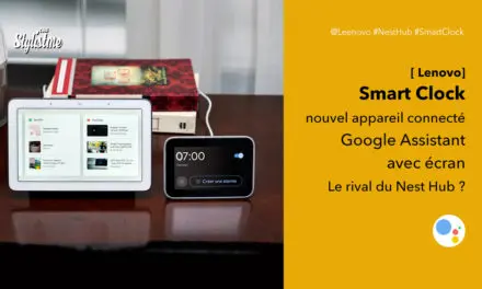 Lenovo smart clock avis du réveil connecté Google Assistant avec écran