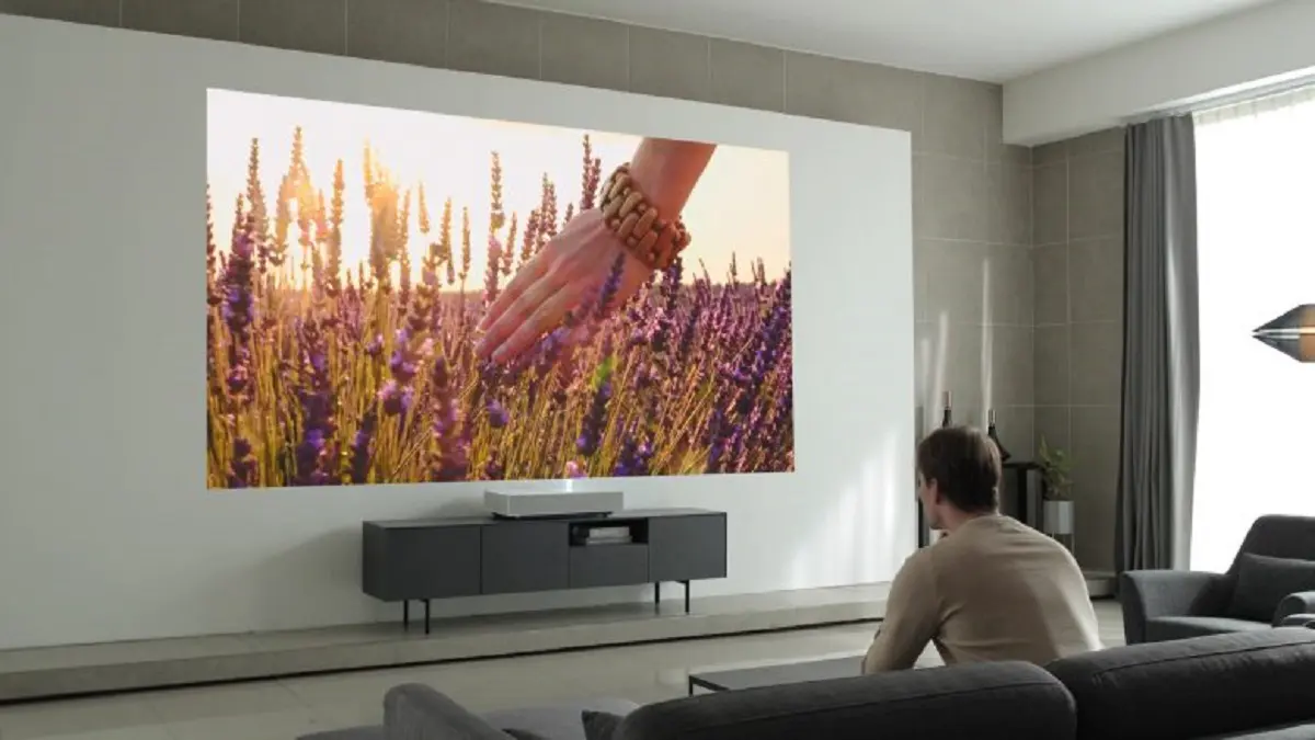 LG Cinebeam ultra courte focale