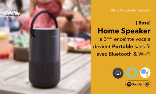 Bose Portable Home Speaker prix avis test enceinte vocale hyper connectée