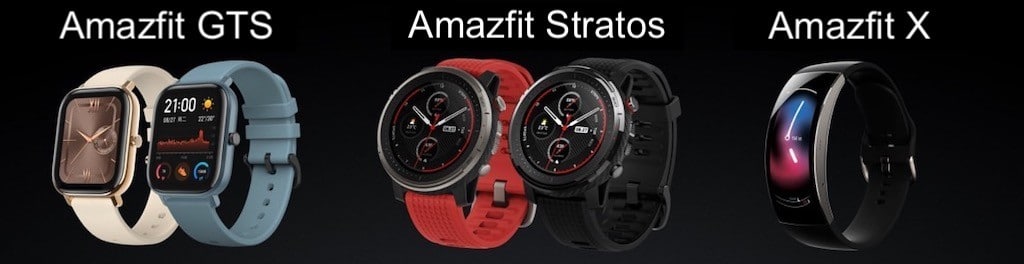 comparatif Amazfit nouveauté 2019