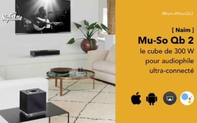 Mu-so Qb 2 de Naim enceinte 300 W ultra connectée pour audiophiles