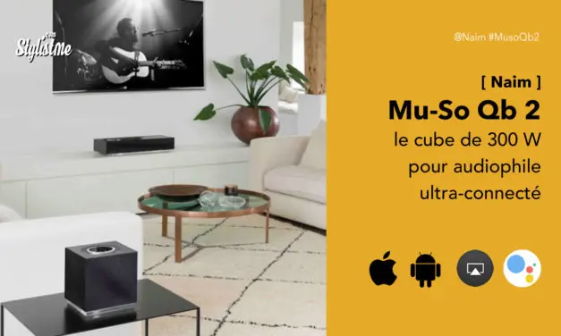 Mu-so Qb 2 de Naim enceinte 300 W ultra connectée pour audiophiles