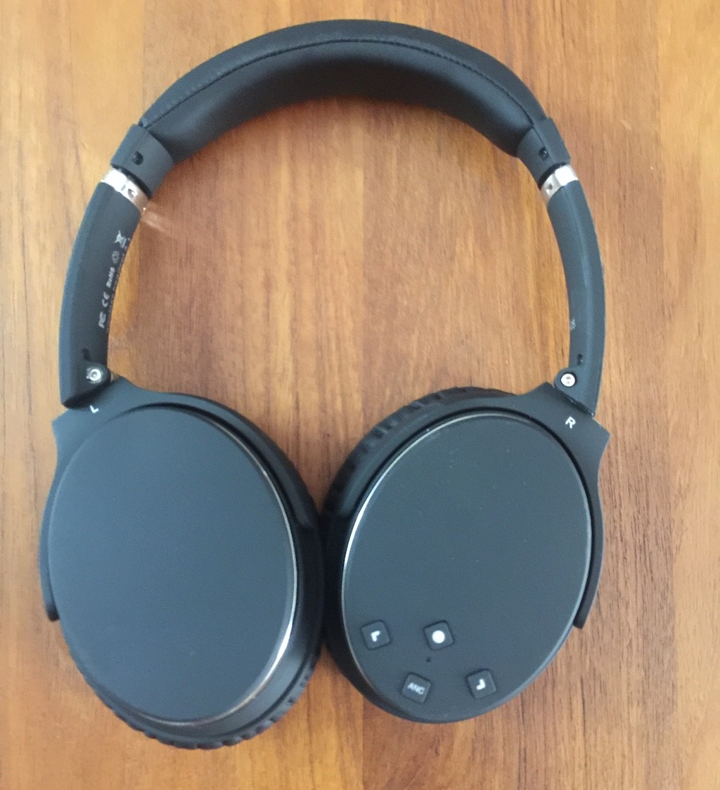 NC25 casque bluetooth réduction bruit active commandes