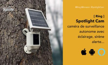 Ring Spotlight Cam avis prix test Caméra de surveillance connectée 5 en 1