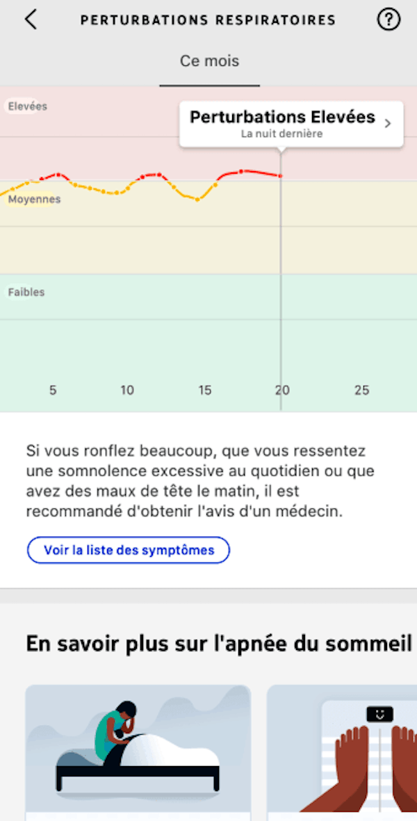 withings sleep détection apnée du sommeil