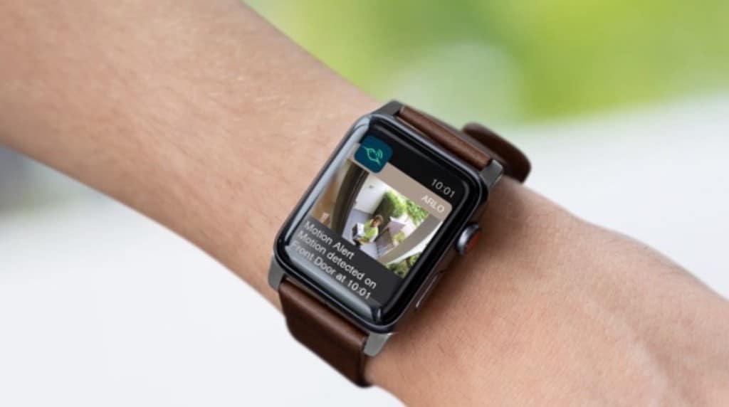 Arlo Pro 3 Floodlight Apple HomeKit Apple Watch Siri