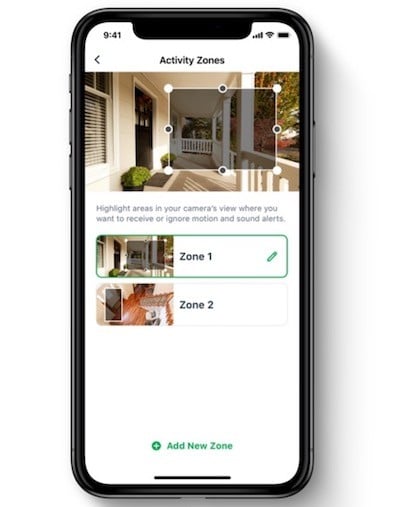Arlo Pro 3 zones de détection multiples