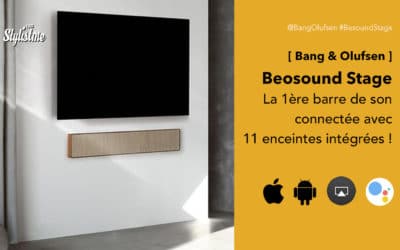 Beosound Stage avis prix test 1ere barre de son Bang Ofulsen