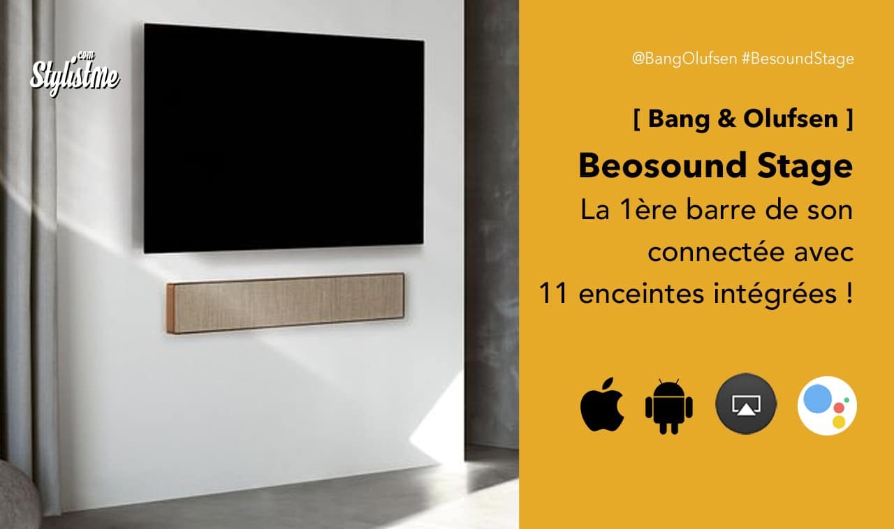 Beosound Stage avis test barre de son B&O