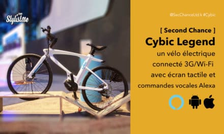Cybic Legend le vélo électrique connecté avec commandes vocales Alexa