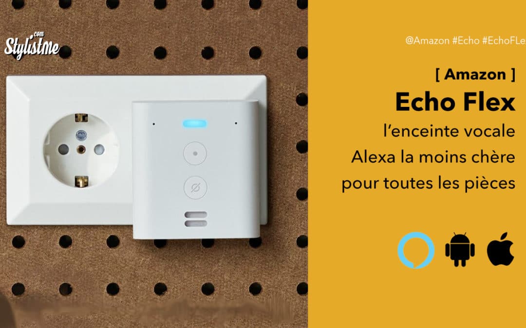 Echo Flex l’enceinte Amazon Alexa la moins chère pour toutes les pièces