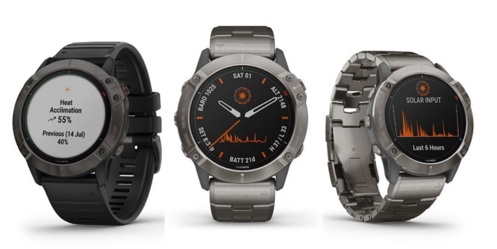 Fenix 6 Garmin meilleure montre course à pied