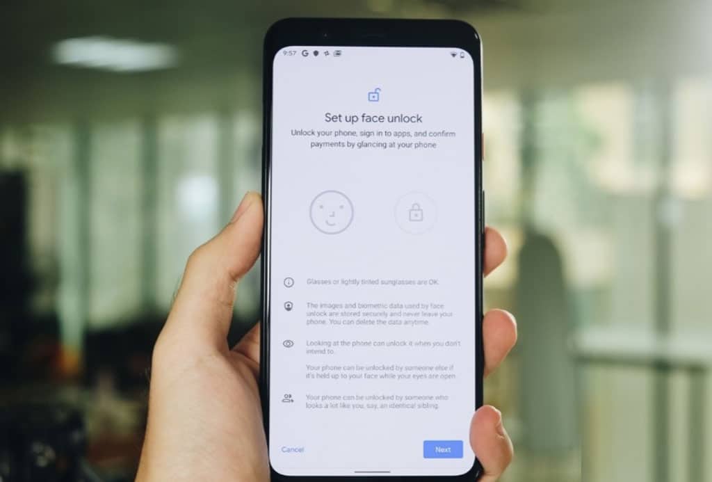 Google-Pixel-4-écran