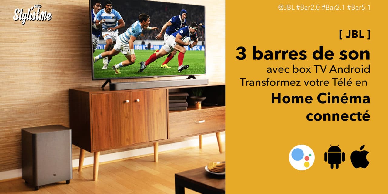 JBL Bar 2.0 2.1 ou 5.1 avis prix test des barres de son et télé connectée