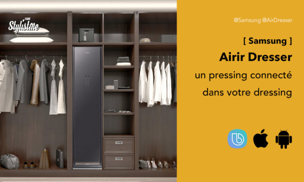 Samsung AirDresser une penderie connectée qui fait pressing