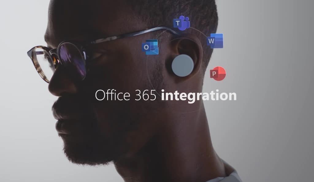 écouteurs Microsoft Surface Office 365 earbuds