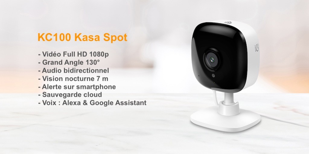 Comparatif caméra intérieur Kasa Spot TP-Link pas cher