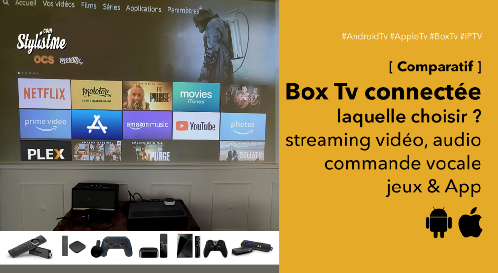 Box TV Android comparatif : transformer votre télé en TV connectée