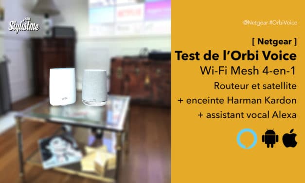 Orbi Voice test du réseau wifi mesh avec enceinte Harman Kardon + Alexa