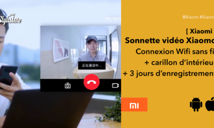 Xiaomi sonnette vidéo sans fil Mijia Mi Home vraiment pas cher