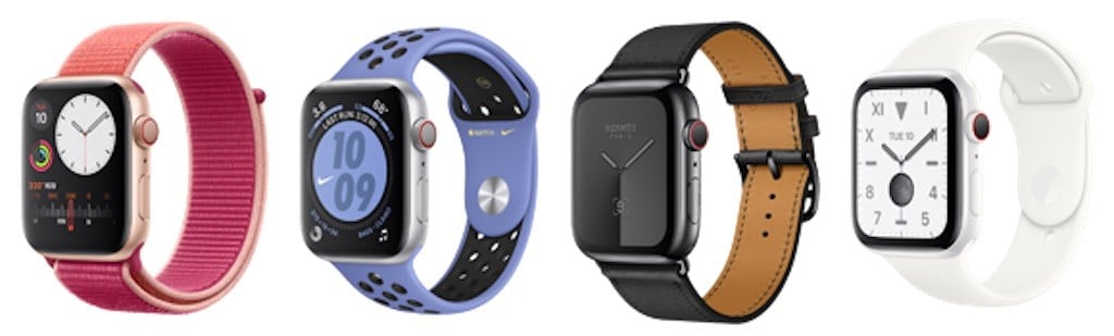 Apple Watch series 5 meilleure montre connectée