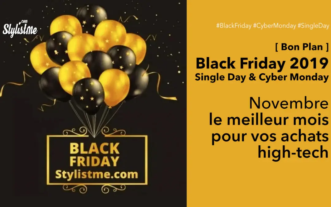 Cyber Monday 2019 meilleurs offres high-tech 1-2 décembre 2019