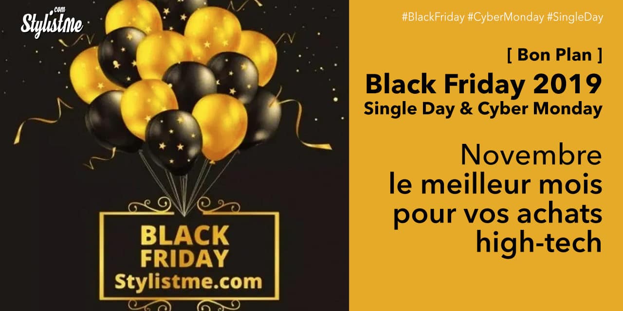Cyber Monday 2019 meilleurs offres high-tech 1-2 décembre 2019