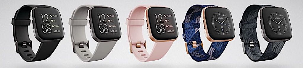Fitbit Versa 2 comparatif montre connecte concurrente Apple