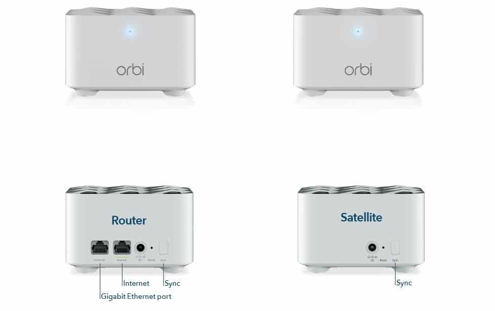 Orbi RBK12 réseau wifi mesh netgeat test