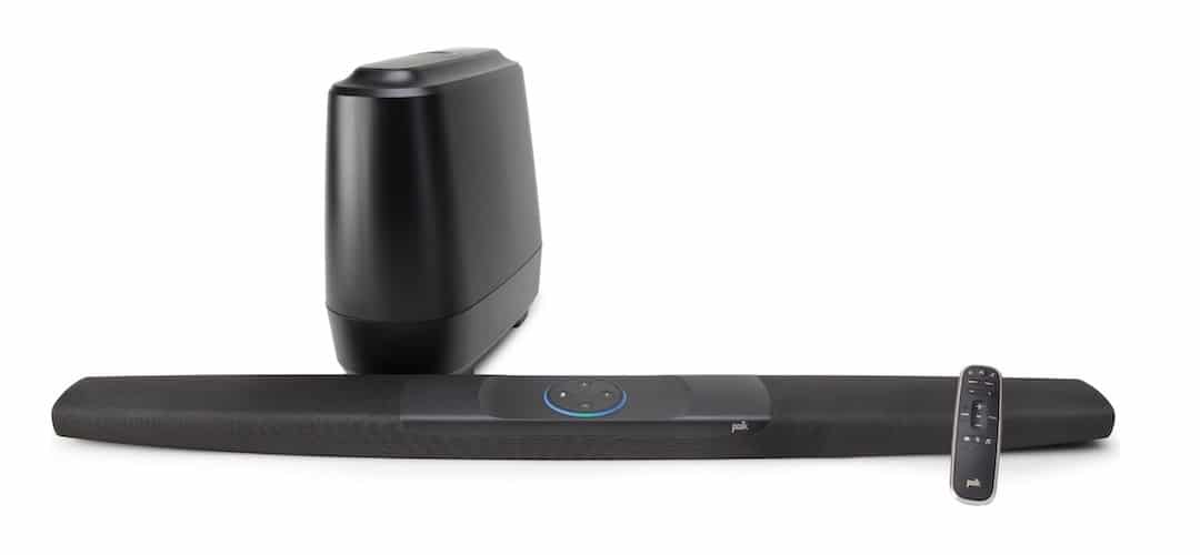 Polk command bar avec enceinte Amazon Echo