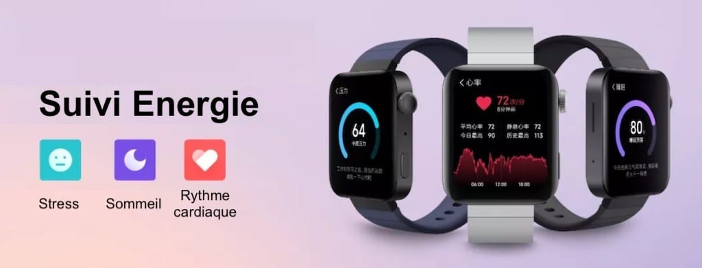 Suivi santé Xiaomi Mi Watch énergie