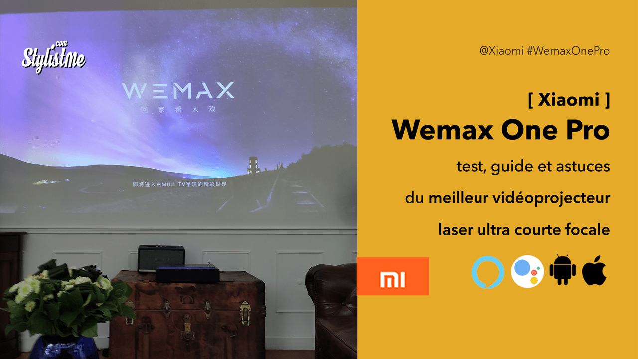 Wemax One Pro test avis prix vidéoprojecteur laser guide français