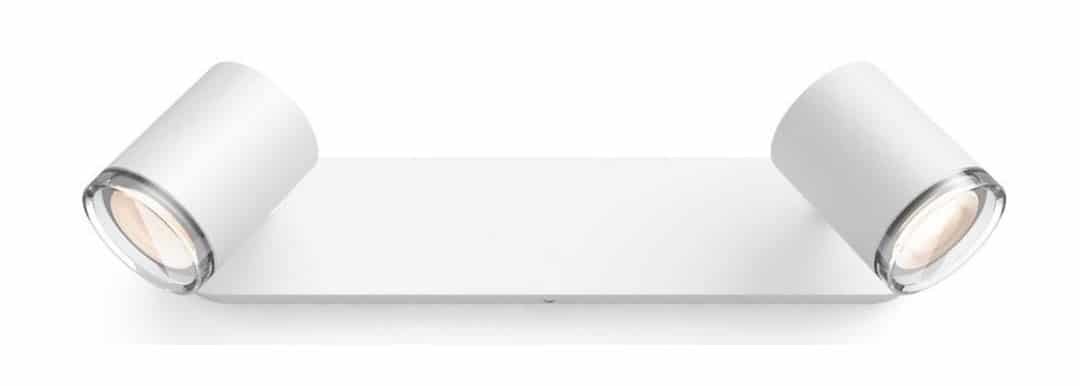 Barre de 2 spots directionnels Philips Hue Adore
