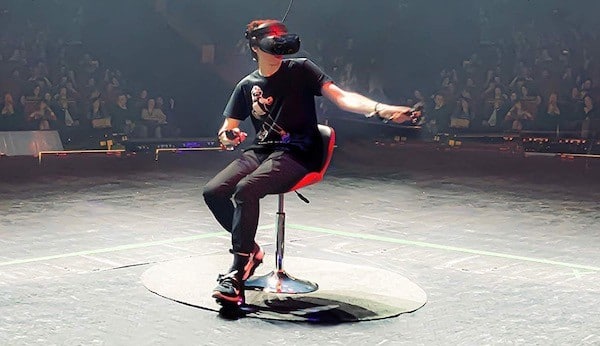 Cyber Shoes déplacer Oculus avec les pieds