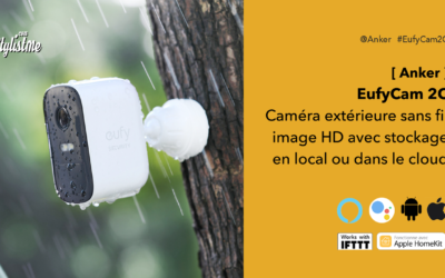 EufyCam 2C meilleure caméra de surveillance connectée sans fil 2020