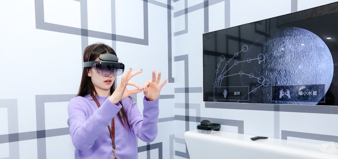 Oppo lunettes AR test