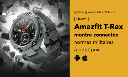 Amazfit T-Rex la montre connectée à petit prix pour aventurier