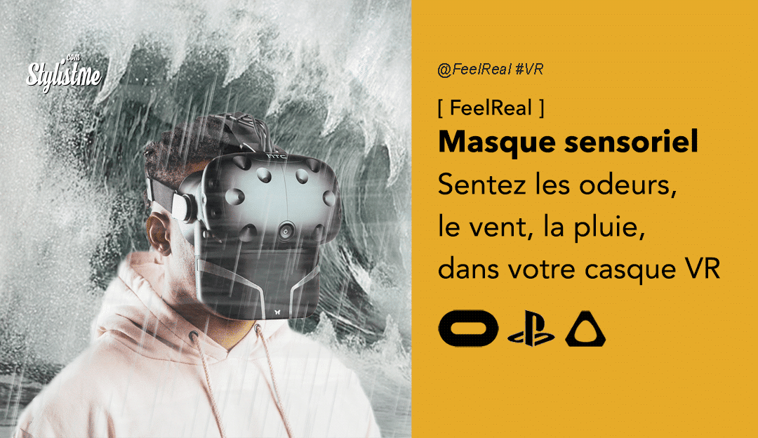 FeelReal masque sensoriel casque VR odeur ventilateur