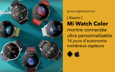 Xiaomi Mi Watch Color avis prix test montre connectée pas chère