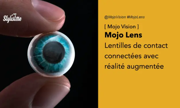 Mojo Lens lentilles de contact connectées avec AR de Mojo Vision