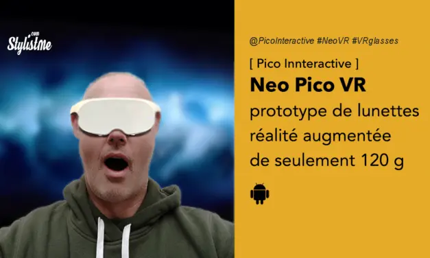 Pico Neo VR lunettes de réalité augmentée de seulement 120 g