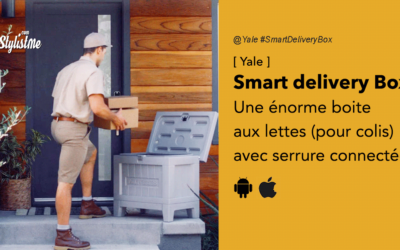 Smart Delivery Box de Yale : boite aux lettres avec serrure connectée