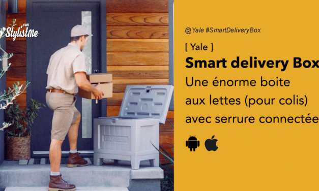 Smart Delivery Box de Yale : boite aux lettres avec serrure connectée