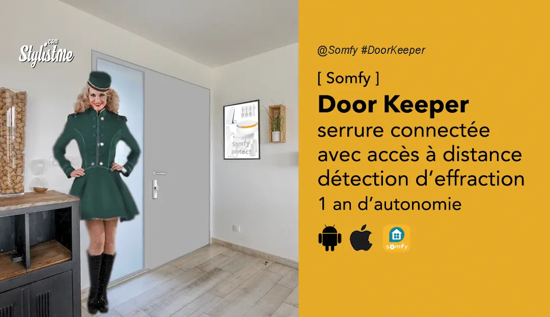 Door Keeper Somfy : est-elle la meilleure serrure connectée 2020 ?