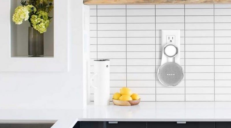 Accessoire support prise murale Google Home mini Nest mini